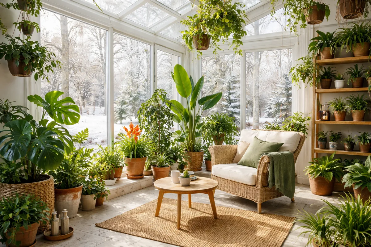 Comment créer un jardin d'hiver pour profiter de vos plantes toute l'année