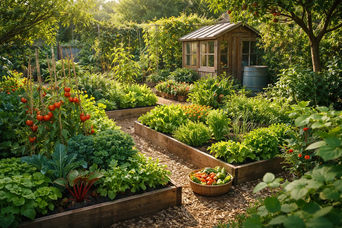 Comment créer un jardin en permaculture sur une petite surface
