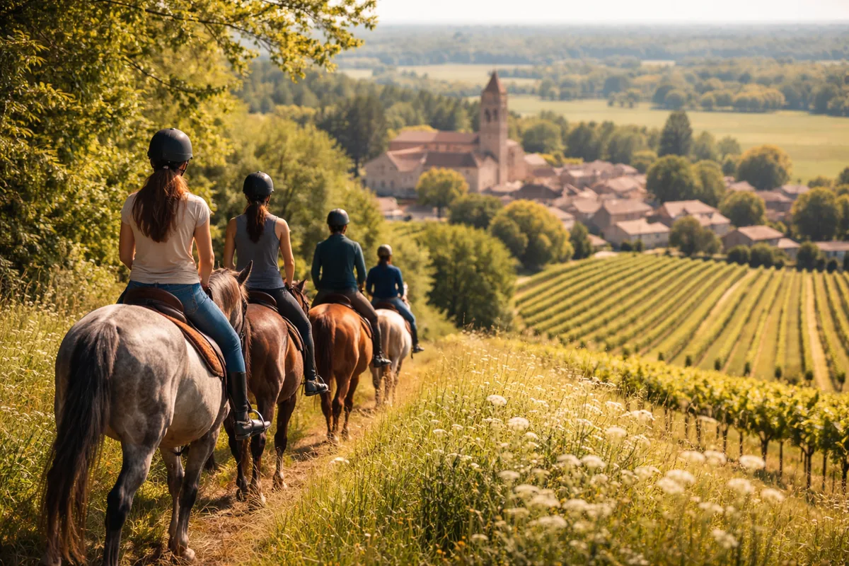Comment trouver des balades à cheval en Charente pour découvrir la région ?