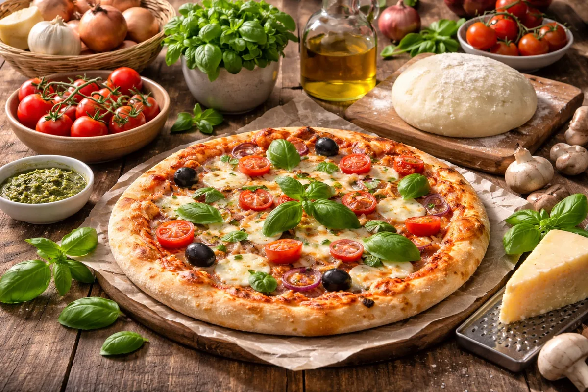 Comment faire une pizza maison avec des ingrédients bio et locaux