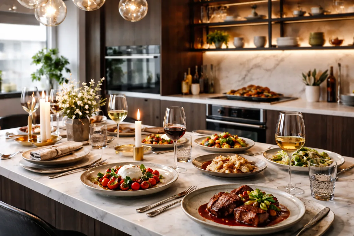 Comment maîtriser l'art de recevoir avec une cuisine bistronomique