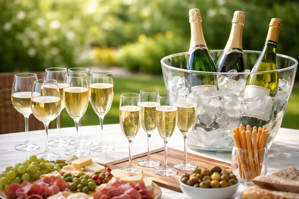 Comment bien recevoir en choisissant les quantités de vin et champagne pour un apéritif